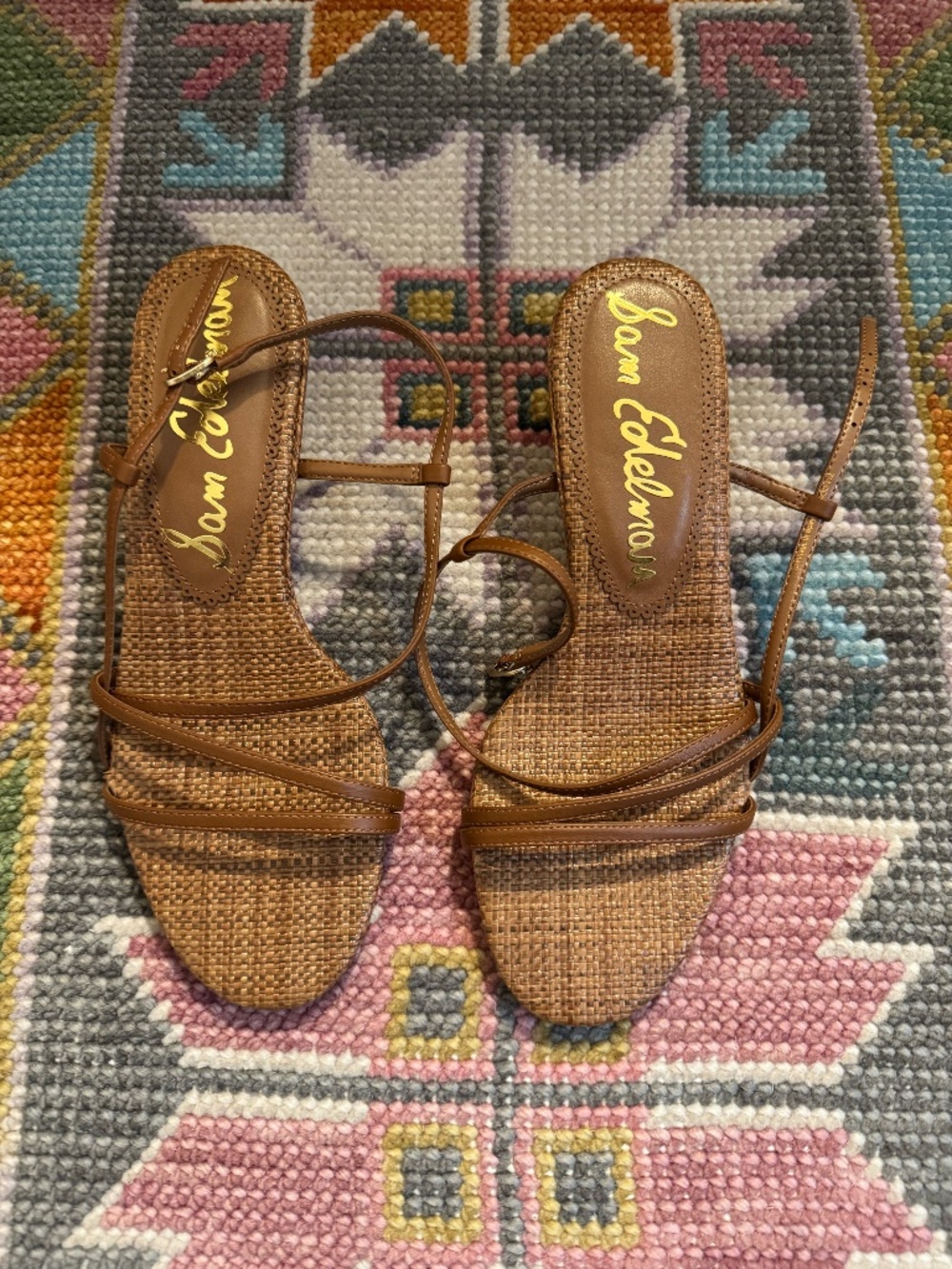 Sam Edelman Cora Slingback Kitten Heels Sandal Size 7